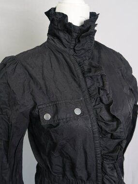 goth y2k windbreaker jacket